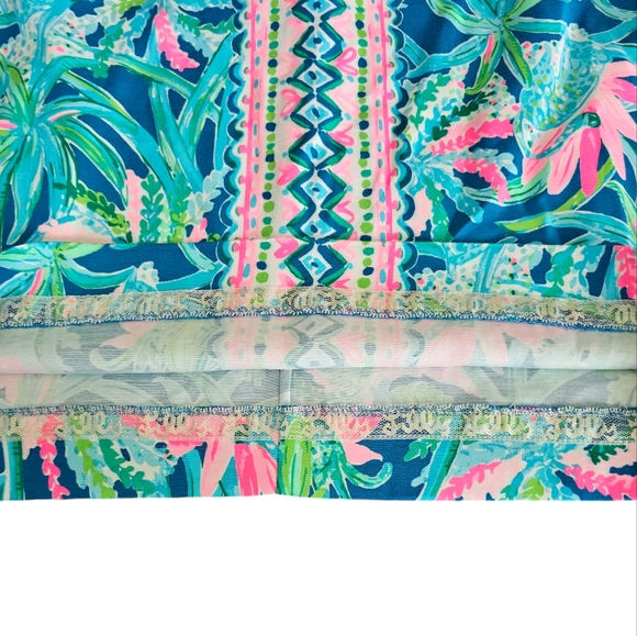 Lilly Pulitzer Kelby Stretch Shift Dress Macaw Blue Sweet Escape NWOT Size 0 - Picture 11 of 16